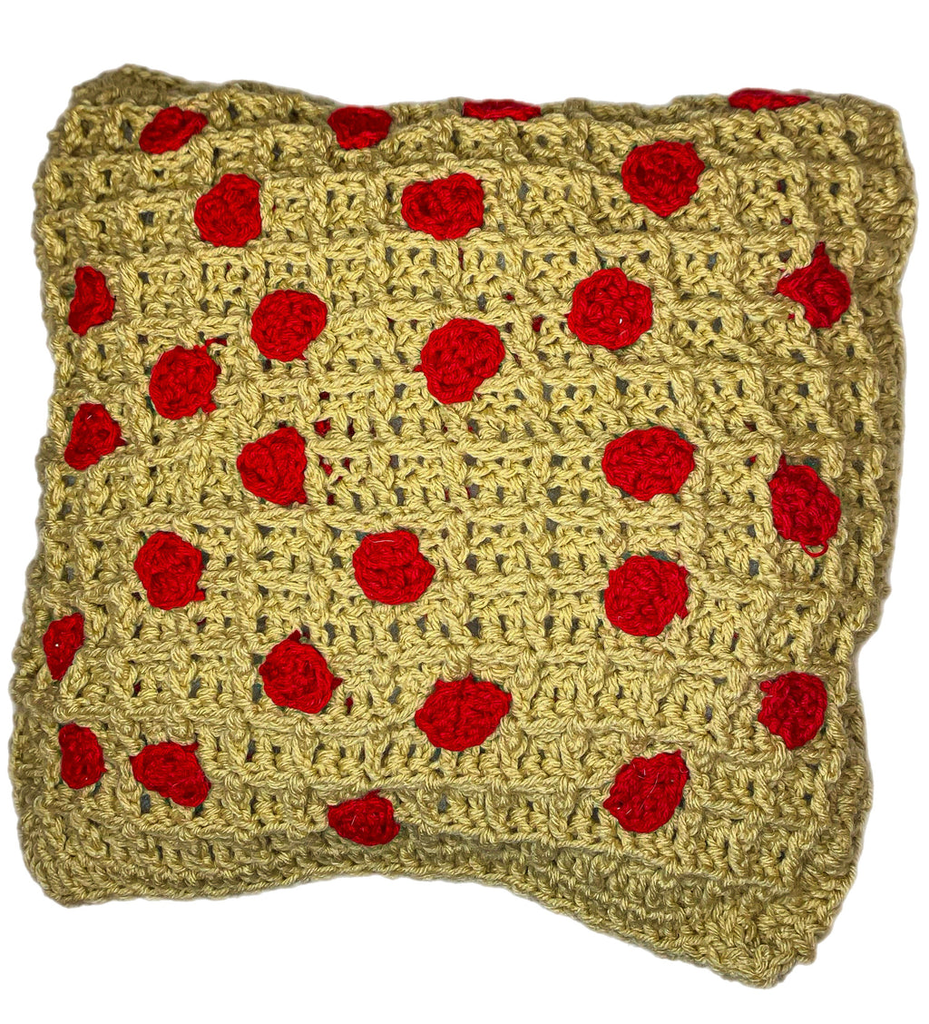 Strawberry Waffle Pillow