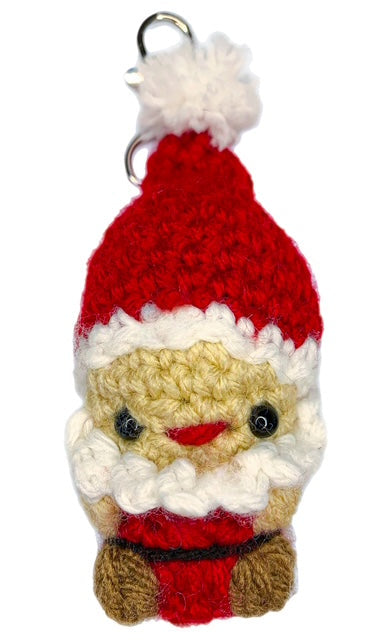 Santa Keychain