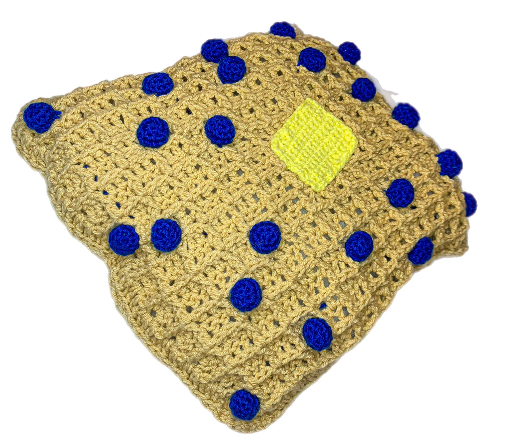 Blueberry Waffle Pillow