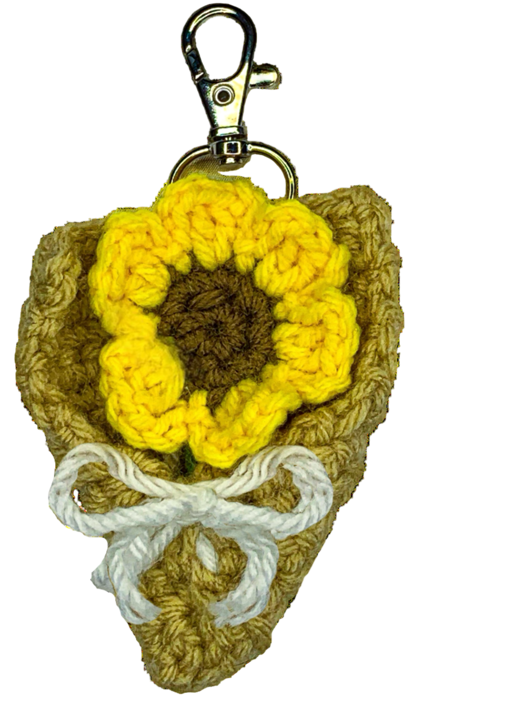 Sunflower Keychain