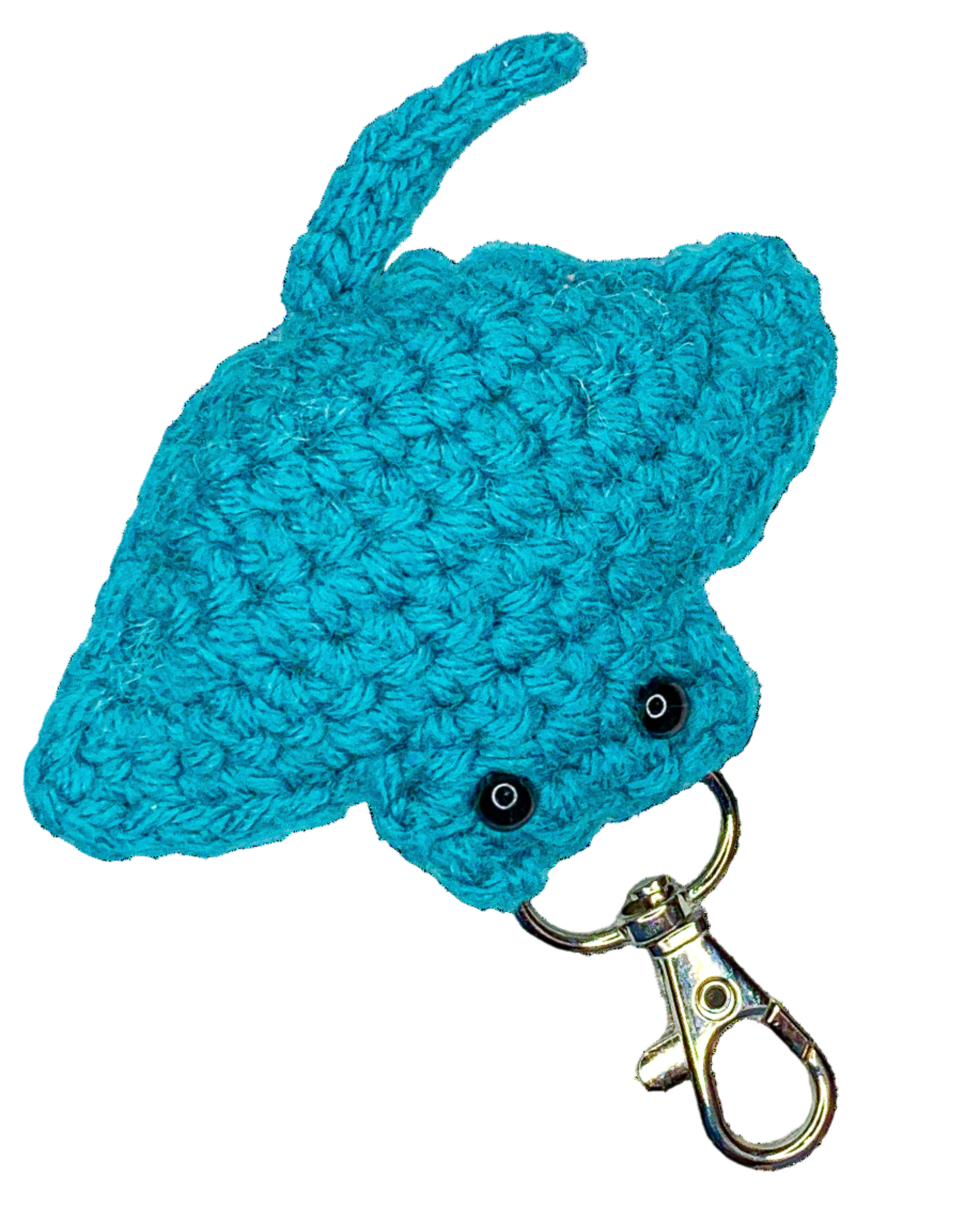 Manta Ray Keychain