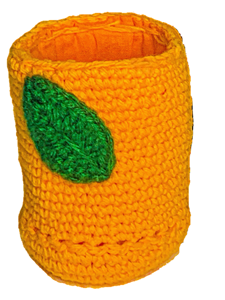 Orange Can Koozie