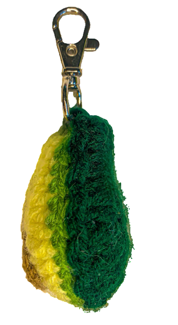 Avocado Keychain